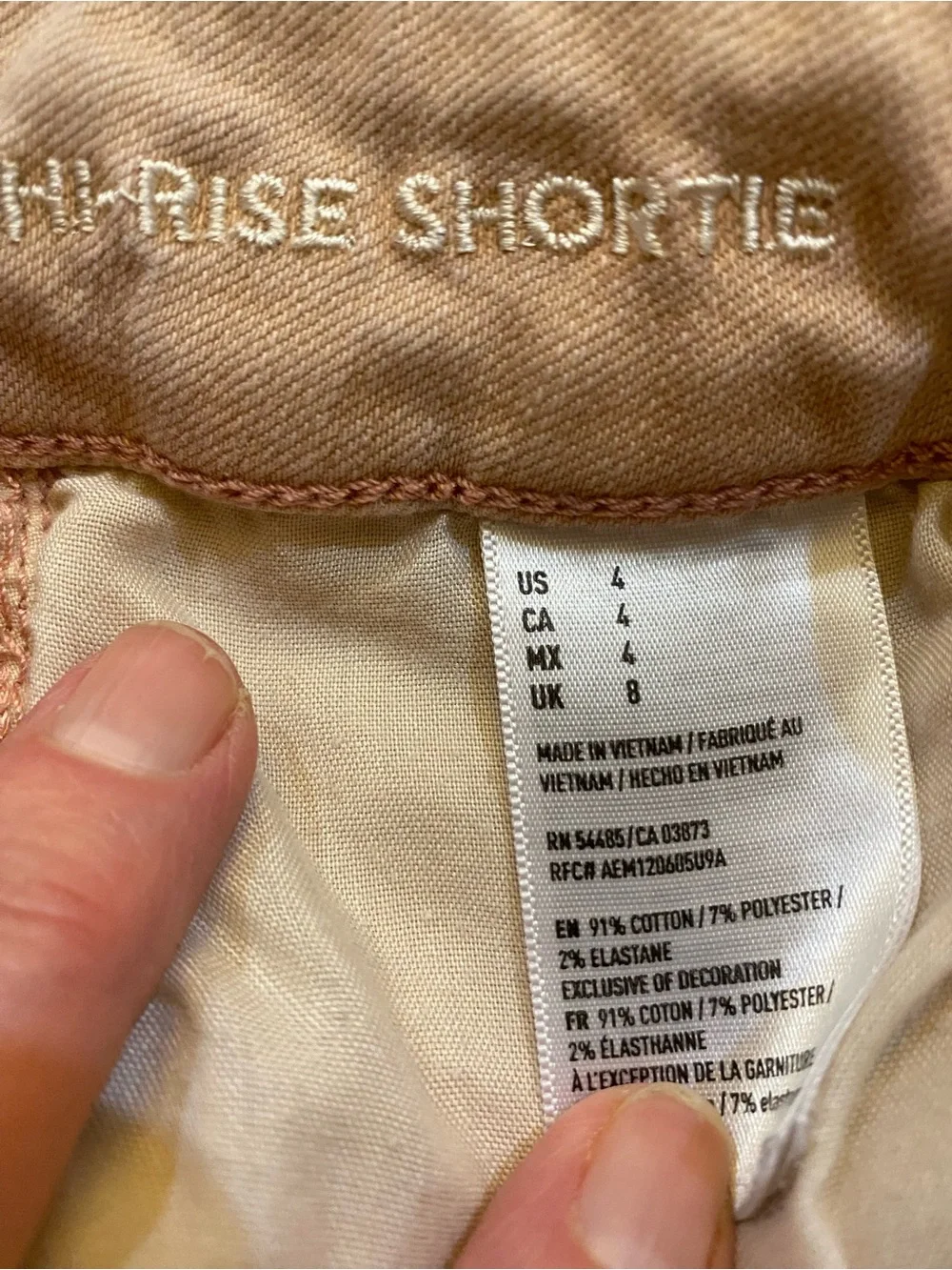 American Eagle Hi-Rise Shortie Women’s Size 4